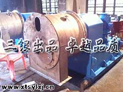 【高效除尘】厂家直购焦化厂脱硫用离心机，还是找三银双级推料离心机！